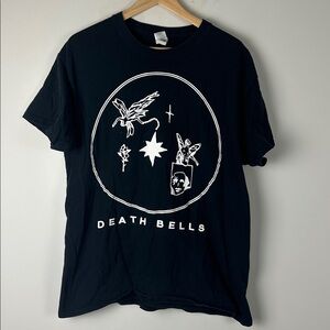 Death Bells Band Tee - Black, Size Large